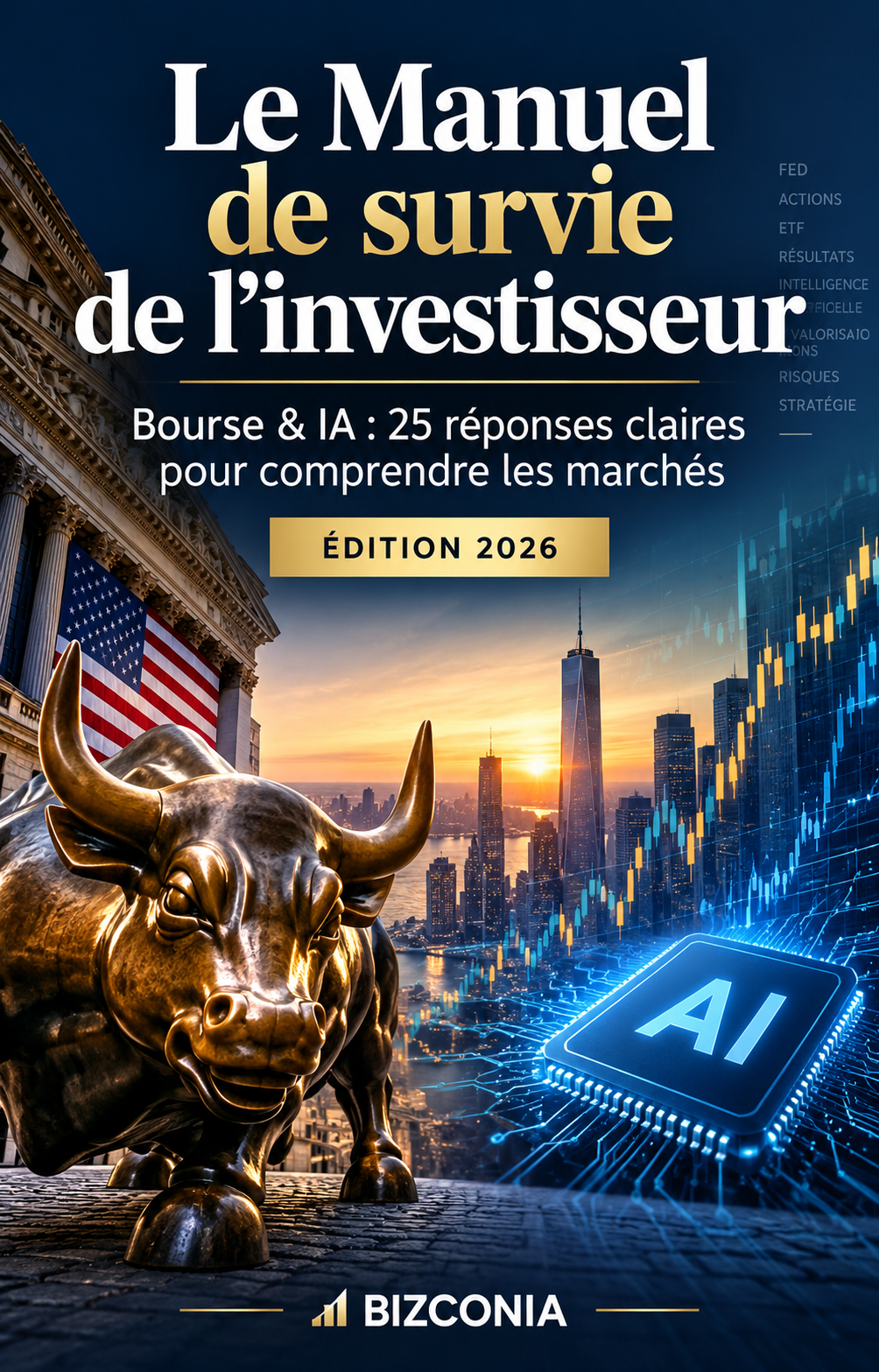 Couverture officielle du Manuel de survie de l’investisseur — Édition 2026